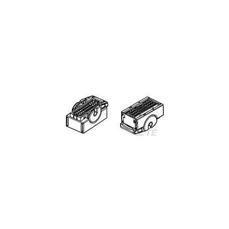 Te Connectivity LIF HYB 42P PLUG ASSY BLU 1-1743098-8